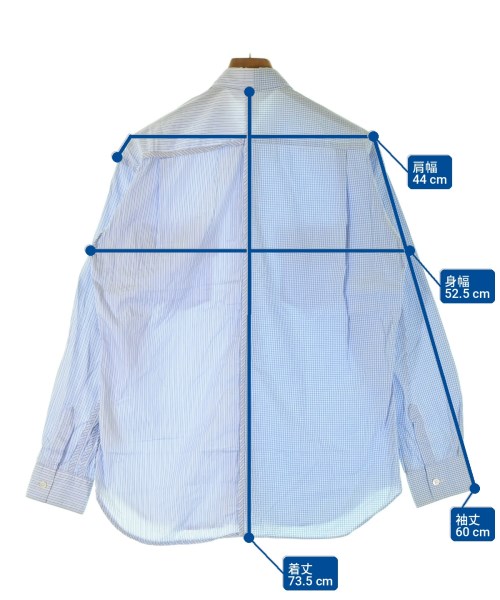COMME des GARCONS SHIRT（コムデギャルソンシャツ）カジュアルシャツ 青 サイズ:S メンズ/2200705991179