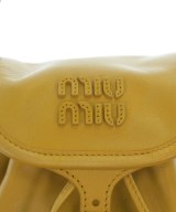 Miu Miu（ミュウミュウ）バックパック・リュック 黄 サイズ:- レディース/2200706243093