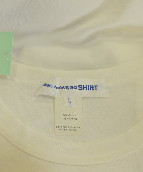 COMME des GARCONS SHIRT（コムデギャルソンシャツ）Tシャツ・カットソー 白 サイズ:L メンズ/2200706247046