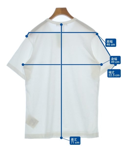 COMME des GARCONS SHIRT（コムデギャルソンシャツ）Tシャツ・カットソー 白 サイズ:L メンズ/2200706247046
