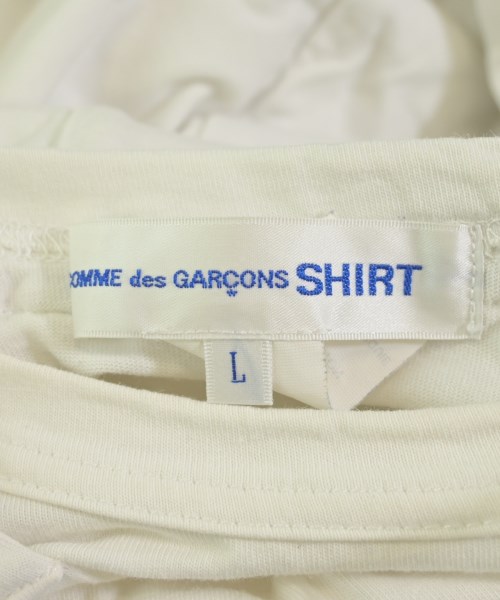 COMME des GARCONS SHIRT（コムデギャルソンシャツ）Tシャツ・カットソー 白 サイズ:L メンズ/2200705073080