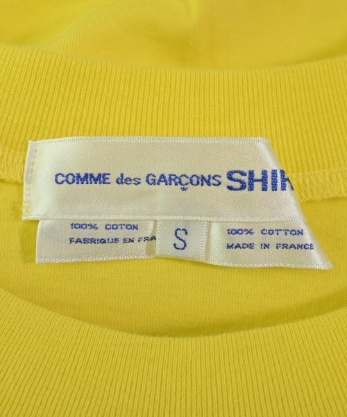 COMME des GARCONS SHIRT（コムデギャルソンシャツ）Tシャツ・カットソー 黄 サイズ:S メンズ/2200706864076
