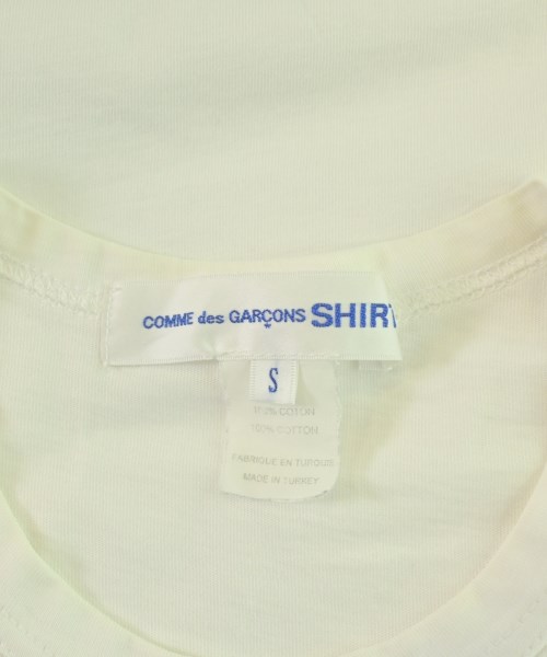COMME des GARCONS SHIRT（コムデギャルソンシャツ）Tシャツ・カットソー 白 サイズ:S メンズ/2200707055022