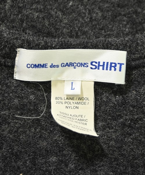 COMME des GARCONS SHIRT（コムデギャルソンシャツ）ニット・セーター グレー サイズ:L メンズ/2200699021012