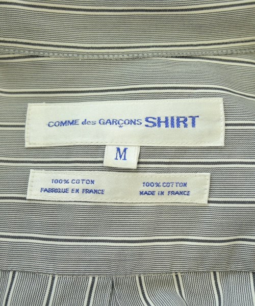 COMME des GARCONS SHIRT（コムデギャルソンシャツ）カジュアルシャツ 黒 サイズ:M メンズ/2200707525099