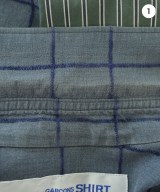 COMME des GARCONS SHIRT（コムデギャルソンシャツ）カジュアルシャツ 青 サイズ:S メンズ/2200707525105