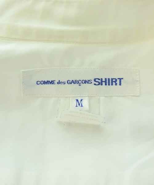 COMME des GARCONS SHIRT（コムデギャルソンシャツ）カジュアルシャツ 白 サイズ:M メンズ/2200707525112
