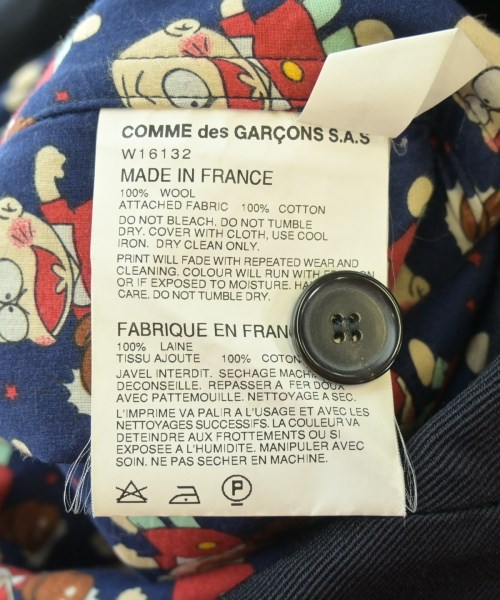 COMME des GARCONS SHIRT（コムデギャルソンシャツ）ピーコート 紺 サイズ:M メンズ/2200706651010