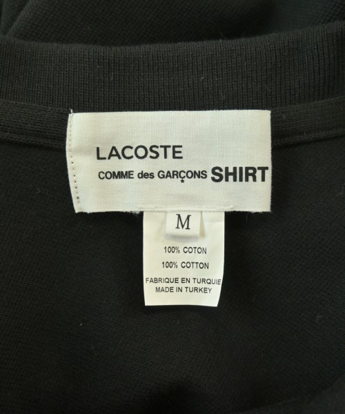 COMME des GARCONS SHIRT（コムデギャルソンシャツ）ポロシャツ 黒 サイズ:M メンズ/2200708285053