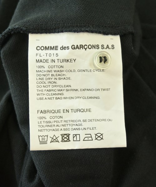 COMME des GARCONS SHIRT（コムデギャルソンシャツ）ポロシャツ 黒 サイズ:M メンズ/2200708285053