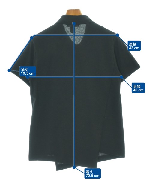 COMME des GARCONS SHIRT（コムデギャルソンシャツ）ポロシャツ 黒 サイズ:M メンズ/2200708285053