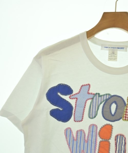 COMME des GARCONS SHIRT（コムデギャルソンシャツ）Tシャツ・カットソー 白 サイズ:L メンズ/2200705703079