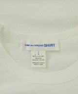 COMME des GARCONS SHIRT（コムデギャルソンシャツ）Tシャツ・カットソー 白 サイズ:L メンズ/2200705703079
