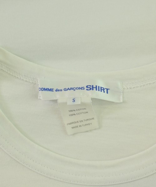 COMME des GARCONS SHIRT（コムデギャルソンシャツ）Tシャツ・カットソー 白 サイズ:S メンズ/2200705703116