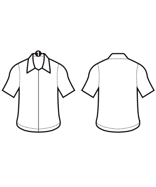 COMME des GARCONS SHIRT（コムデギャルソンシャツ）ポロシャツ 白 サイズ:M メンズ/2200708736081