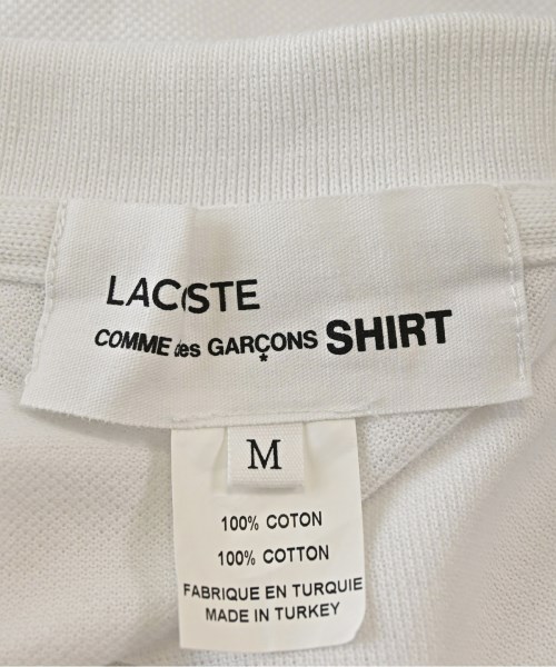 COMME des GARCONS SHIRT（コムデギャルソンシャツ）ポロシャツ 白 サイズ:M メンズ/2200708736081