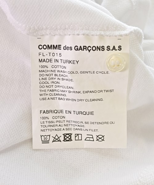 COMME des GARCONS SHIRT（コムデギャルソンシャツ）ポロシャツ 白 サイズ:M メンズ/2200708736081