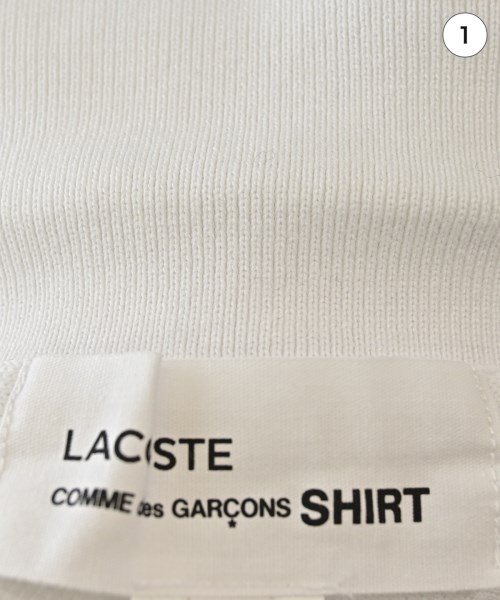 COMME des GARCONS SHIRT（コムデギャルソンシャツ）ポロシャツ 白 サイズ:M メンズ/2200708736081