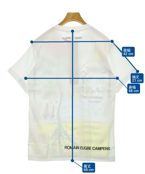 COMME des GARCONS SHIRT（コムデギャルソンシャツ）Tシャツ・カットソー 白 サイズ:M メンズ/2200708779033