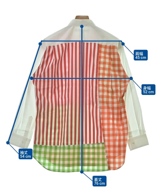 COMME des GARCONS SHIRT（コムデギャルソンシャツ）カジュアルシャツ 白 サイズ:S メンズ/2200709396079