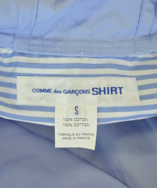 COMME des GARCONS SHIRT（コムデギャルソンシャツ）カジュアルシャツ 青 サイズ:S メンズ/2200709737032