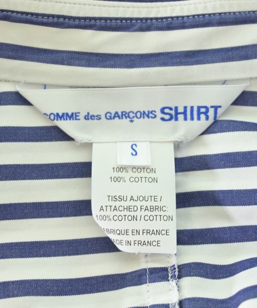 COMME des GARCONS SHIRT（コムデギャルソンシャツ）カジュアルシャツ 白 サイズ:S メンズ/2200706353082