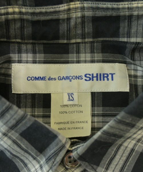 COMME des GARCONS SHIRT（コムデギャルソンシャツ）カジュアルシャツ 黒 サイズ:XS メンズ/2200709666127