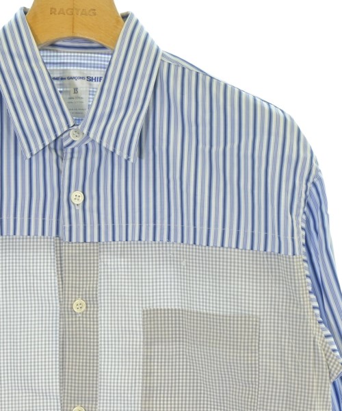 COMME des GARCONS SHIRT（コムデギャルソンシャツ）カジュアルシャツ 青 サイズ:XS メンズ/2200709666134