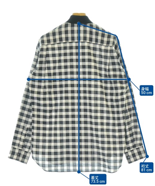 COMME des GARCONS SHIRT（コムデギャルソンシャツ）カジュアルシャツ 黒 サイズ:XS メンズ/2200709666196