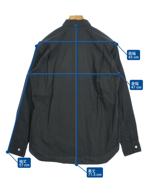 COMME des GARCONS SHIRT（コムデギャルソンシャツ）カジュアルシャツ 黒 サイズ:XS メンズ/2200709666257