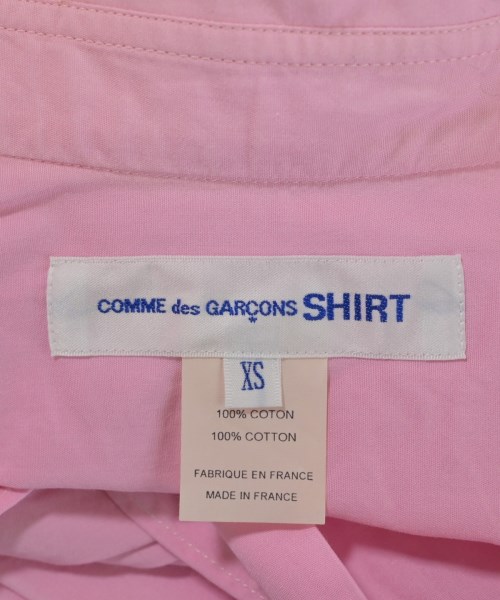 COMME des GARCONS SHIRT（コムデギャルソンシャツ）カジュアルシャツ ピンク サイズ:XS メンズ/2200709666264