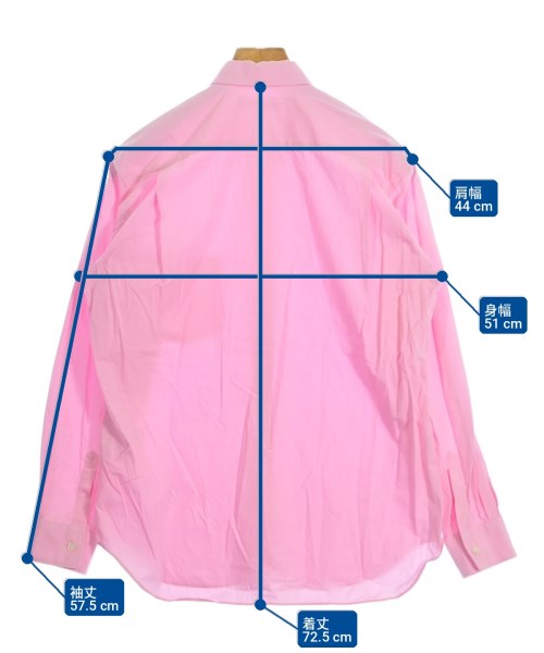 COMME des GARCONS SHIRT（コムデギャルソンシャツ）カジュアルシャツ ピンク サイズ:XS メンズ/2200709666264
