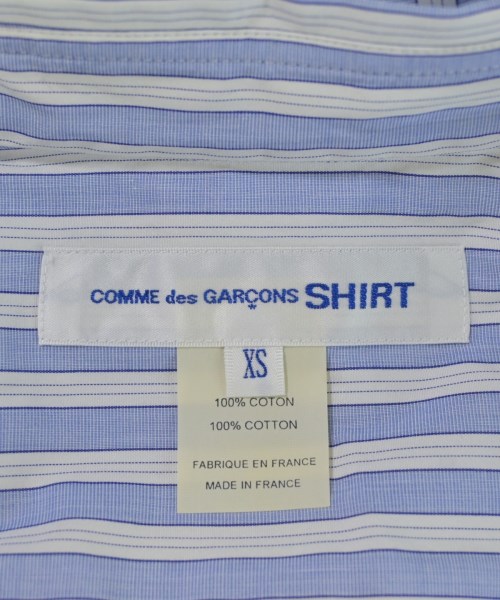 COMME des GARCONS SHIRT（コムデギャルソンシャツ）カジュアルシャツ 青 サイズ:XS メンズ/2200709666271