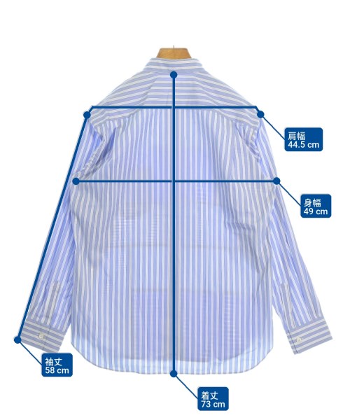 COMME des GARCONS SHIRT（コムデギャルソンシャツ）カジュアルシャツ 青 サイズ:XS メンズ/2200709666271