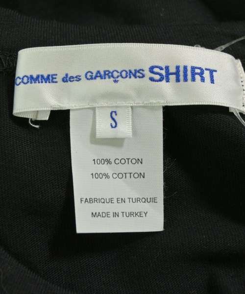 COMME des GARCONS SHIRT（コムデギャルソンシャツ）Tシャツ・カットソー 黒 サイズ:S メンズ/2200709666509