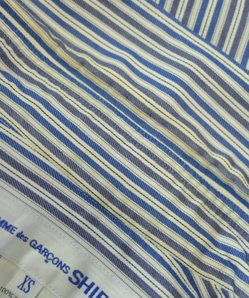 COMME des GARCONS SHIRT（コムデギャルソンシャツ）カジュアルシャツ 青 サイズ:XS メンズ/2200709666547