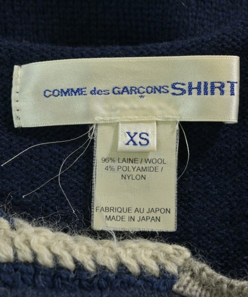 COMME des GARCONS SHIRT（コムデギャルソンシャツ）ニット・セーター 紺 サイズ:XS メンズ/2200709666660