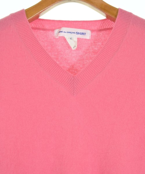 COMME des GARCONS SHIRT（コムデギャルソンシャツ）ニット・セーター ピンク サイズ:S メンズ/2200707846033