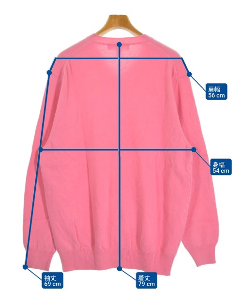 COMME des GARCONS SHIRT（コムデギャルソンシャツ）ニット・セーター ピンク サイズ:S メンズ/2200707846033