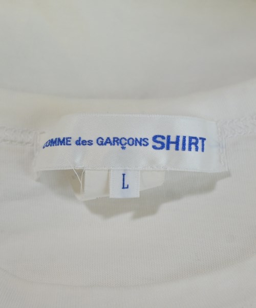 COMME des GARCONS SHIRT（コムデギャルソンシャツ）Tシャツ・カットソー 白 サイズ:L メンズ/2200707856124