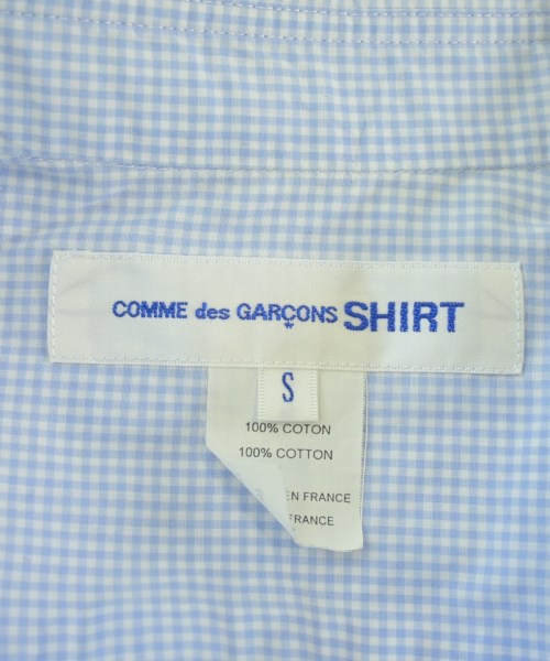 COMME des GARCONS SHIRT（コムデギャルソンシャツ）カジュアルシャツ 青 サイズ:S メンズ/2200660857299