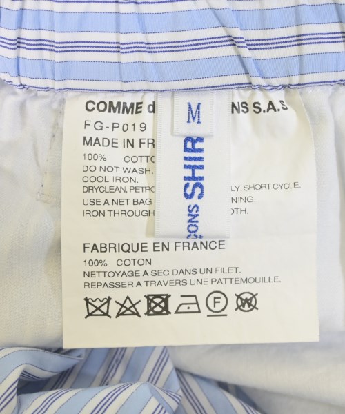 COMME des GARCONS SHIRT（コムデギャルソンシャツ）その他 青 サイズ:M メンズ/2200662499022