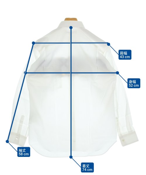 COMME des GARCONS SHIRT（コムデギャルソンシャツ）カジュアルシャツ 白 サイズ:XS メンズ/2200660891149