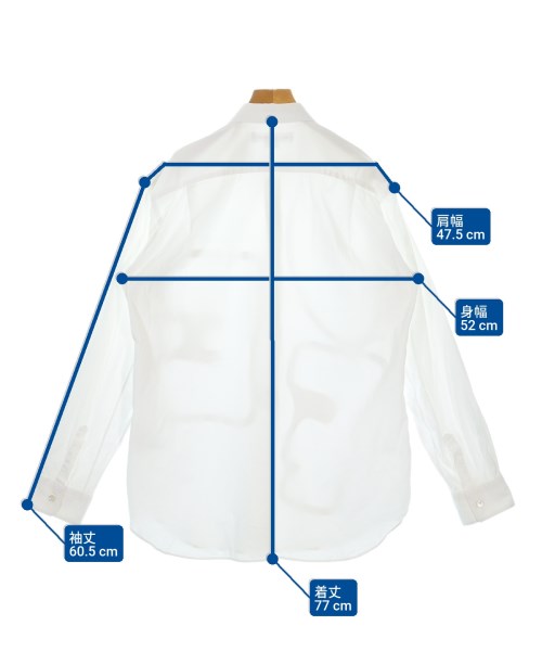 COMME des GARCONS SHIRT（コムデギャルソンシャツ）カジュアルシャツ 白 サイズ:M メンズ/2200659788092