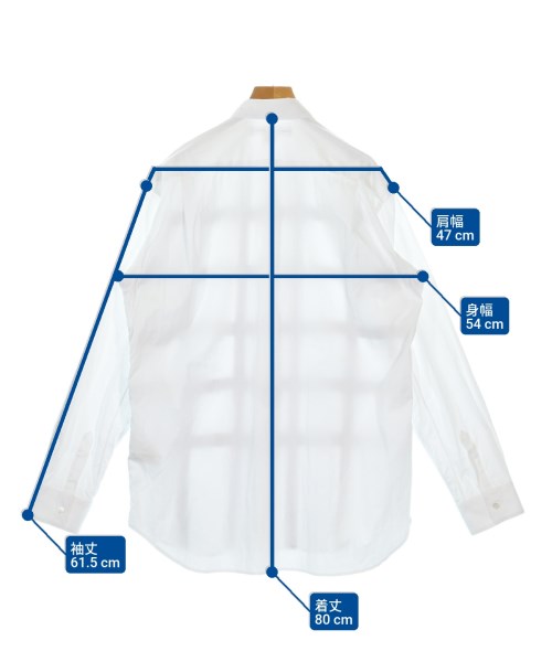 COMME des GARCONS SHIRT（コムデギャルソンシャツ）カジュアルシャツ 白 サイズ:M メンズ/2200659788122