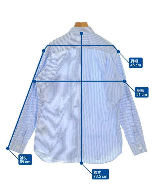 COMME des GARCONS SHIRT（コムデギャルソンシャツ）カジュアルシャツ 青 サイズ:S メンズ/2200659788153
