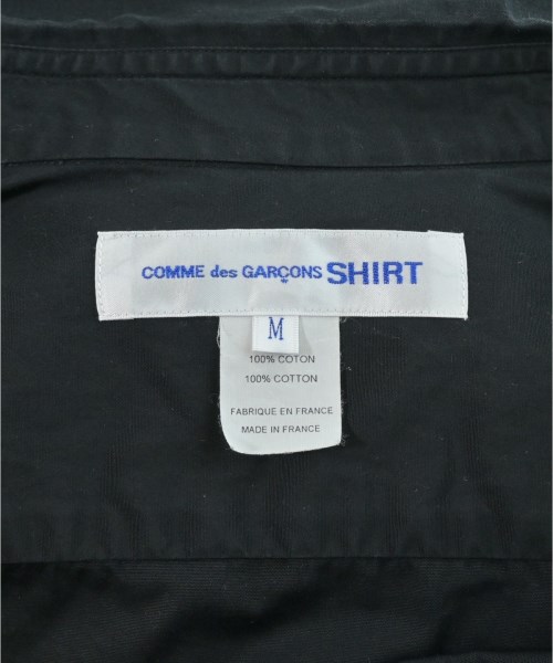 COMME des GARCONS SHIRT（コムデギャルソンシャツ）カジュアルシャツ 黒 サイズ:M メンズ/2200659788160