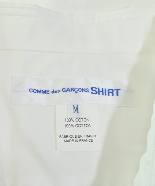 COMME des GARCONS SHIRT（コムデギャルソンシャツ）カジュアルシャツ 白 サイズ:M メンズ/2200659788177