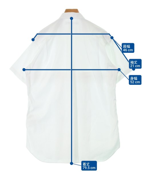 COMME des GARCONS SHIRT（コムデギャルソンシャツ）カジュアルシャツ 白 サイズ:M メンズ/2200659788177
