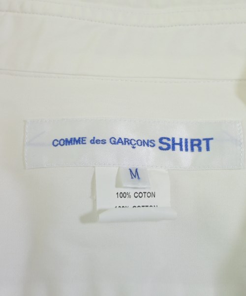 COMME des GARCONS SHIRT（コムデギャルソンシャツ）カジュアルシャツ 白 サイズ:M メンズ/2200659788184
